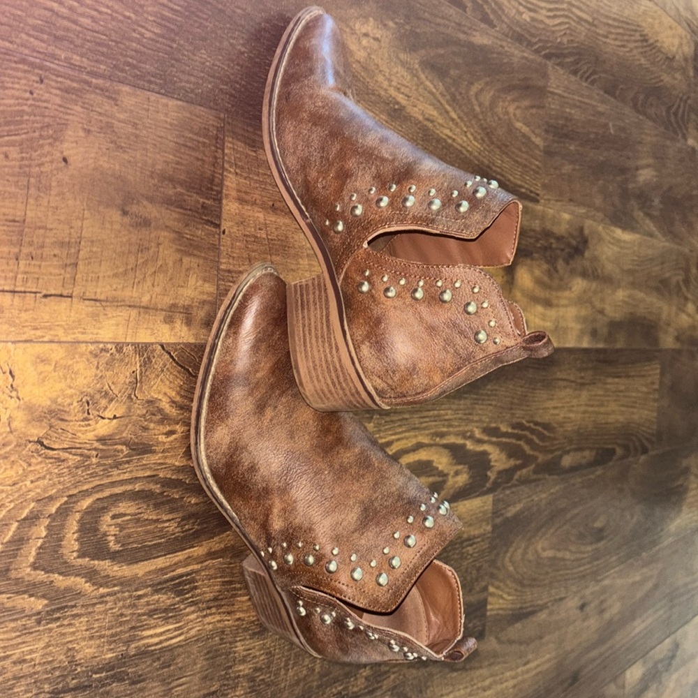 Madden Girl cowgirl style ankle boots
